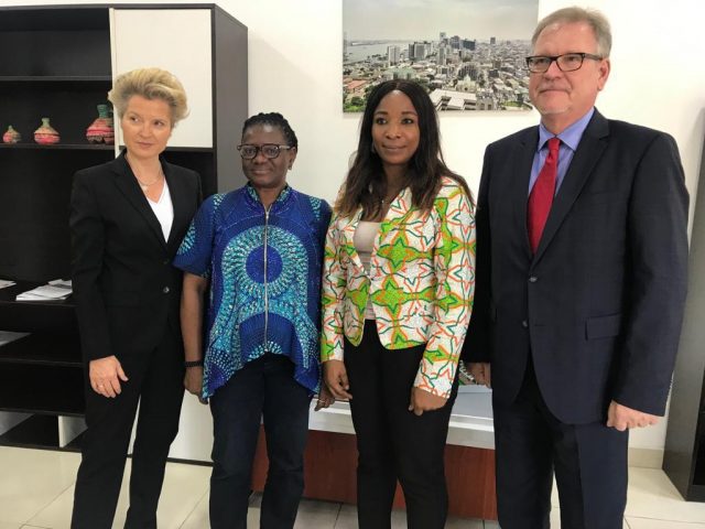 With The German Ambassador to Nigeria
